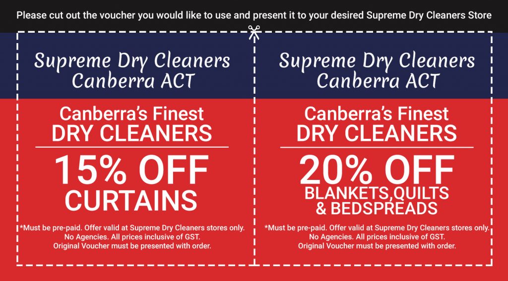 Dry Cleaning Discount Voucher Supreme Dry Cleaners